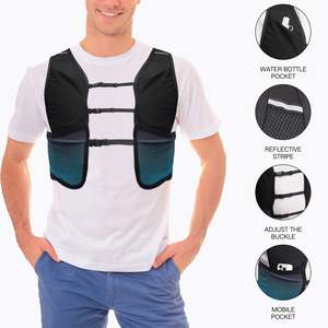 Nouvelle gourde de sport ultra-fine et légère, sac à dos de course, porte-téléphone de course, gilet de course, gilet de randonnée en plein air - Product Image 1