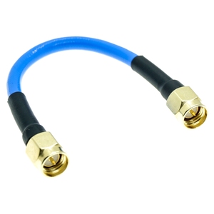 สายเชื่อมต่อ RF ความถี่สูง RG405ฟ้ากึ่งยืดหยุ่น SMA ชาย-ชายสายเสาอากาศ086ลดทอนต่ำ - Product Image 4