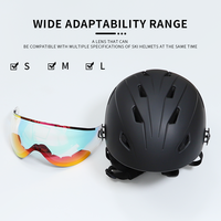 Visière de casque de ski et de snowboard Yijia Optical en gros avec lentille de rechange pour lunettes de protection