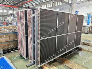 Evaporador de acero inoxidable Tubo 304 Aleta dorada Aire acondicionado Dx Bobina Hvac Condensador Evaporador Bobina Reemplazo - Product Image 4