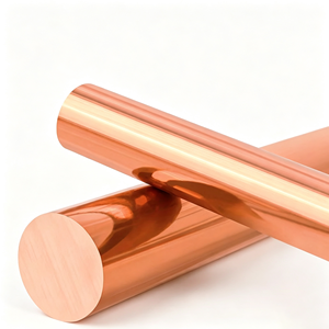 Barre hexagonale solide en cuivre sans oxygène C10200 OFHC pour composants d'usinage interne d'équipements sous vide haut de gamme - Product Image 1