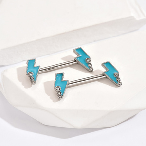 Женские кольца для пирсинга, 14 г, из нержавеющей стали - Product Image 1