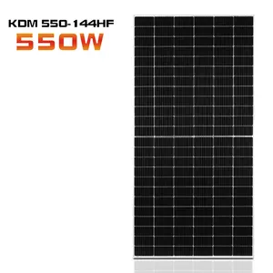 سعر لوح الطاقة الشمسية لوحات كهرضوئية ثنائية الوجه 500 وات 540 وات 545 وات 550 وات 550 وات 600 وات 670 وات 700 وات