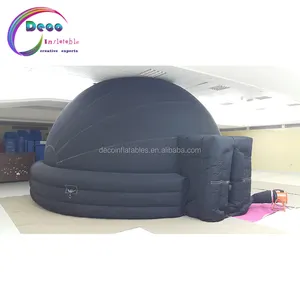 Customized Inflatable Portable home projection dome planetarium tent for Digital Cinema Star Projector