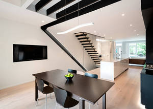 Escalier en bois de luxe à poutre simple et design moderne populaire, garde-corps en câble, escalier <span class=keywords><strong>Momo</strong></span> - Product Image 6