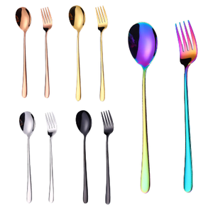 Juego de Cubiertos Ecológicos de Acero Inoxidable con Acabado Espejo de Sheeraz International, Cuchara para Servir, Cuchillo para Mantequilla para Restaurantes - Product Image 1
