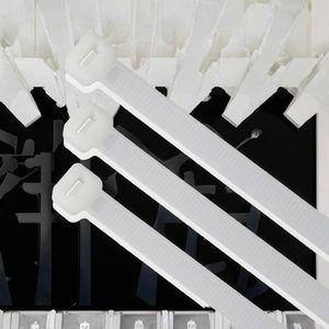 Attache-câble en nylon autobloquant ChenKe blanc 5 mm x 250 mm pour usage électrique et industriel - Product Image 3