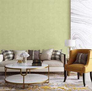 Revêtement mural textile imperméable et ignifuge à motifs floraux sans couture avec support non tissé, revêtement mural en tissu, rembourrage 100% fibre ES - Product Image 2