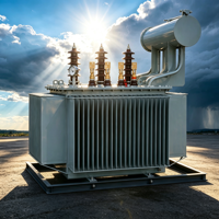 Transformateur immergé dans l'huile triphasé S11 400KVA, applications d'électrification industrielle et rurale, transformateur de puissance