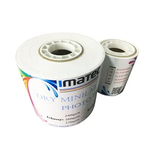 Inkjet 190gsm Glossy/Luster/Satin RC Waterproof Minilab Photo Paper For Fujifilm