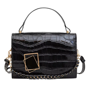 Dernière Tendance : Sacs Carrés Angulaires Petits en Cuir PU Texture Pierre avec Fermoirs Magnétiques – Sacs à Main et Bandoulière Élégants et Raffinés pour Femmes - Product Image 3