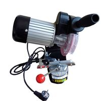 Kit d'affûtage de tronçonneuse électrique avec meuleuse à disque multi-angles et guide de classement pour l'entretien professionnel de la scie à chaîne