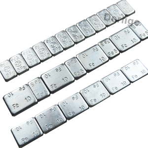 Poids d'équilibrage adhésifs pour pneus de voiture et moto, 5 grammes, 10 grammes, en fer (Fe) - Product Image 1