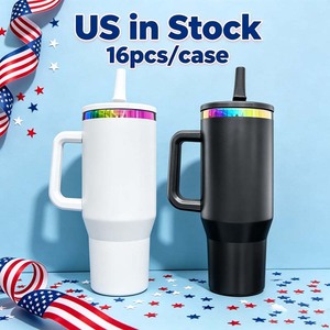 Vaso de 40 oz con Diseño de Hello Kitty, Colorido y Ecológico, para Uso Diario en la Oficina, Disponible en Nuestro Almacén de EE. UU. - Product Image 1