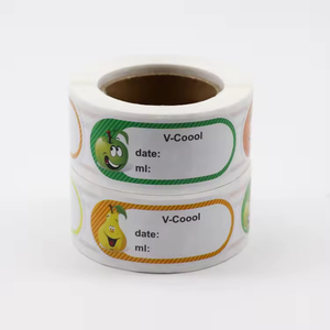 Etiqueta Adhesiva Personalizada de Buena Calidad para Bebidas, Etiqueta para Botellas de Jugo de Frutas - Product Image 1