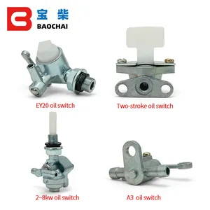 Gasoline Generator Part Accessories Et950 168f 170f 188f 190f 2kw 6.5kw Motorcycle Fuel Tank Switch Control Tap