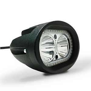 Lampe de travail LED avec lumière bleue, design nid d'abeille, <span class=keywords><strong>2020</strong></span>, 20 W, 3 pouces pour moto - Product Image 3