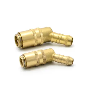 Precision Mold Parts Female To Female Brass Connector Quick Hose Coupling Hydraulic Quick Coupling