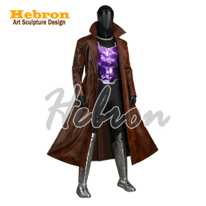 Disfraz Personalizado de Gambit de la Marca <span class=keywords><strong>X</strong></span>-<span class=keywords><strong>Men</strong></span>, Conjunto Completo para Hombre Adulto, Colección Personal, Cosplay, Personaje de <span class=keywords><strong>Película</strong></span>, Disfraces para Jugar a Roles, Halloween - Product Image 4