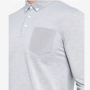 Wholesale Plain Golf Polo Shirt New Design Custom Mens Polo Shirt With Pocket For <span class=keywords><strong>Office</strong></span> Men - Product Image 5