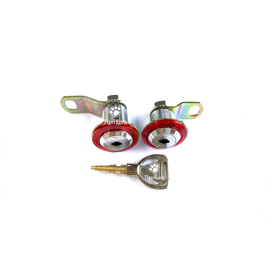 Use for Fishing Game Machines Metal Door Lock with English Interface Rechargeable PINBALL Lock for Key In/Out Access