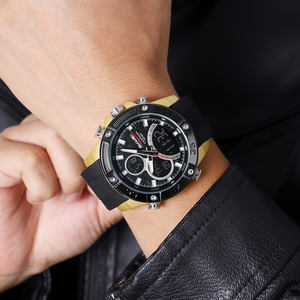 Montre analogique numérique multifonction étanche SKMEI 2476 pour homme, Relogio Masculino, vente en gros, montre sport en silicone - Product Image 6