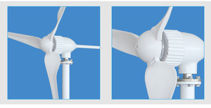 최대 출력 24v 48v 정격 800W 1000W 1KW 풍력 터빈 발전기 타입 M5 - Product Image 2