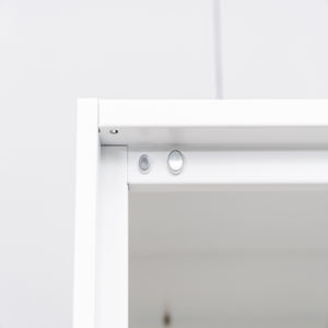 Kotak penyimpanan loker pakaian kerja staf empat pintu untuk ruang ganti lemari pakaian ruang gym ruang 8 kompartemen loker baja - Product Image 5