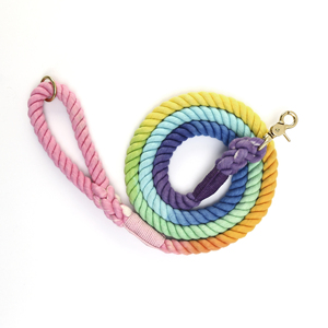 <span class=keywords><strong>Collar</strong></span> de color sólido hecho a mano para perro, correa de color ombré para mascota - Product Image 1