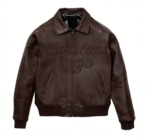 High Quality Men's <strong>Winter</strong> <strong>Jacket</strong> Leather <strong>Waterproof</strong> Custom Embroidered Chenille Patch Varsity <strong>Jacket</strong> - Product Image 3