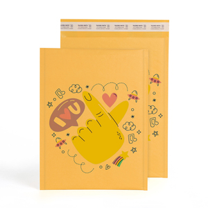 Bolsa de Transporte Logística Personalizada, Impresa a Color, con Cinta Doble, Sobre de <span class=keywords><strong>Papel</strong></span> Kraft, Impresión por Grabado, Manejo de Superficies, Cartón de Espera - Product Image 4