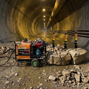 Fendeuse de roche hydraulique portative, économique mais de qualité, pour fendre le béton et la roche - Product Image 3