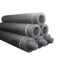 Bloque de electrodo de grafito Qianjia UHP de 500mm, 550mm, 600mm, tipo aguja, para alquitrán de carbón, resistencia a altas temperaturas de 3000°C, flexión de 12Mpa