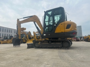 Excavadora Hidráulica Compacta 6Ton 60G PRO con Aire Acondicionado para Proyectos de Construcción de Carreteras - Product Image 3