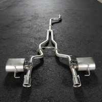 Système d'échappement Catback de haute qualité pour Jaguar XF XJ F-Type XE en acier inoxydable 304 avec double valve et télécommande