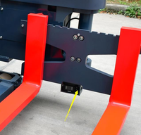 Chariot élévateur électrique EverLIFT 1.6T à 3 voies avec batterie lithium-ion, déplaceur latéral, pneus pleins, pour allées étroites, intérieur/extérieur