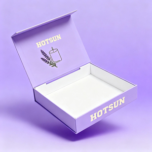 Sang Trọng Cứng Nhắc Massage Nến Món Quà Cưới Với Hộp Tùy Chỉnh Nến Hộp Với Logo Bao Bì - Product Image 5