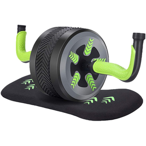 Rodillo de rueda <span class=keywords><strong>Ab</strong></span> Power con empuñaduras antideslizantes y rebote automático, equipo de entrenamiento abdominal, rodillo de entrenamiento central - Product Image 4