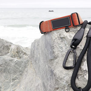 定制徽标高级训练超柔软尼龙绳狗牵引绳，带航空铝制登山扣 - Product Image 6