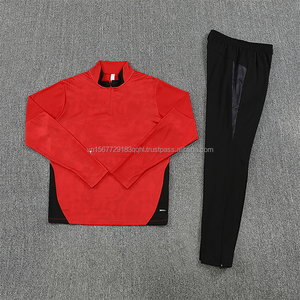 เสื้อฟุตบอลพิมพ์ลายแบบซิปครึ่งตัว รุ่นใหม่ ปี 2026 ชุดฝึกซ้อมแขนยาว แห้งเร็ว ระบายอากาศได้ดี ป้องกันรังสียูวี เหมาะสำหรับการแข่งขัน - Product Image 6