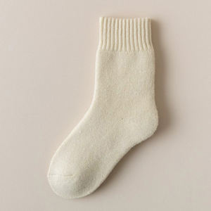 Calcetines de Lana de Alpaca de Alta Calidad para Mujer, Calcetines de Punto Gruesos y Cálidos para Invierno, Cómodos para Uso Diario, Antibacterianos, de Primavera - Product Image 2