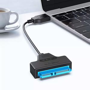 <span class=keywords><strong>สาย</strong></span>เคเบิล<span class=keywords><strong>ต่อ</strong></span>ขยายฮาร์ดดิสก์ภายนอกแบบ USB 3.0 ถึง 2.5 นิ้ว SATA III สำหรับคอมพิวเตอร์แล็ปท็อปใหม่ พร้อมสายถักป้องกันสัญญาณรบกวน 22 พิน สำหรับเดสก์ท็อป - Product Image 2
