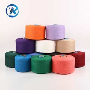 Filato in Cono Tinto OE in Cotone Riciclato di Alta Qualità, Ignifugo, per Lavorazione a Maglia a Mano, Ideale per Amache, Garantisce Morbidezza - Vendita all'Ingrosso - Product Image 4