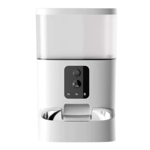 Distributeur automatique de nourriture pour animaux de compagnie en acier inoxydable et plastique, 4L/6L, portable, compatible avec l'application WiFi, télécommande, rechargeable, pour chiens, chats, petits animaux - Product Image 2