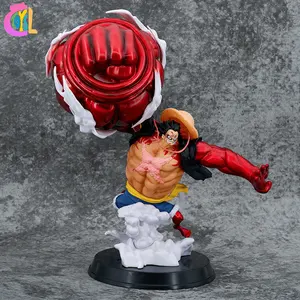 Luffy Gear Fourth Action Figure 30CM PVC Model Anime Straw Hat Luffy Figma Collectible Children Toys