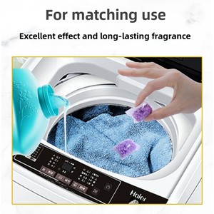 Perlas Aromatizantes para Ropa de Larga Duración, Bolas de Fragancia Sólida para Detergente de Lavandería, Uso Doméstico Desechable - Product Image 6