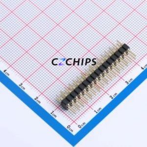 XDZ254C-2-16-Z-3.0-G1 Pin Header Through hole Component (THT),P=2.54mm Connector 2x16P 2.54mm 2.54mm Round Pin - Product Image 1