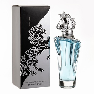 Parfum Classique Arabe du Moyen-Orient pour Homme, Tête de Cheval, 100ML, Parfum Liquide Or Arabe pour Usage Quotidien et Rendez-vous - Product Image 2