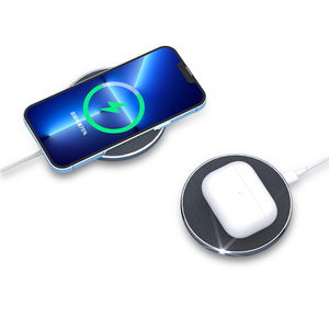 เครื่องชาร์จไร้สาย15W ทรงกลมแบบบางพิเศษเหมาะสำหรับโทรศัพท์2024 Huawei 10W แบบกำหนดเอง - Product Image 3