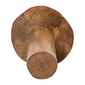 Scultura Decorativa in Legno a Forma di Fungo, Stile Boho, per Arredamento Casa, Scaffali, Tavolino da Caffè, Soggiorno, Bagno - Product Image 6